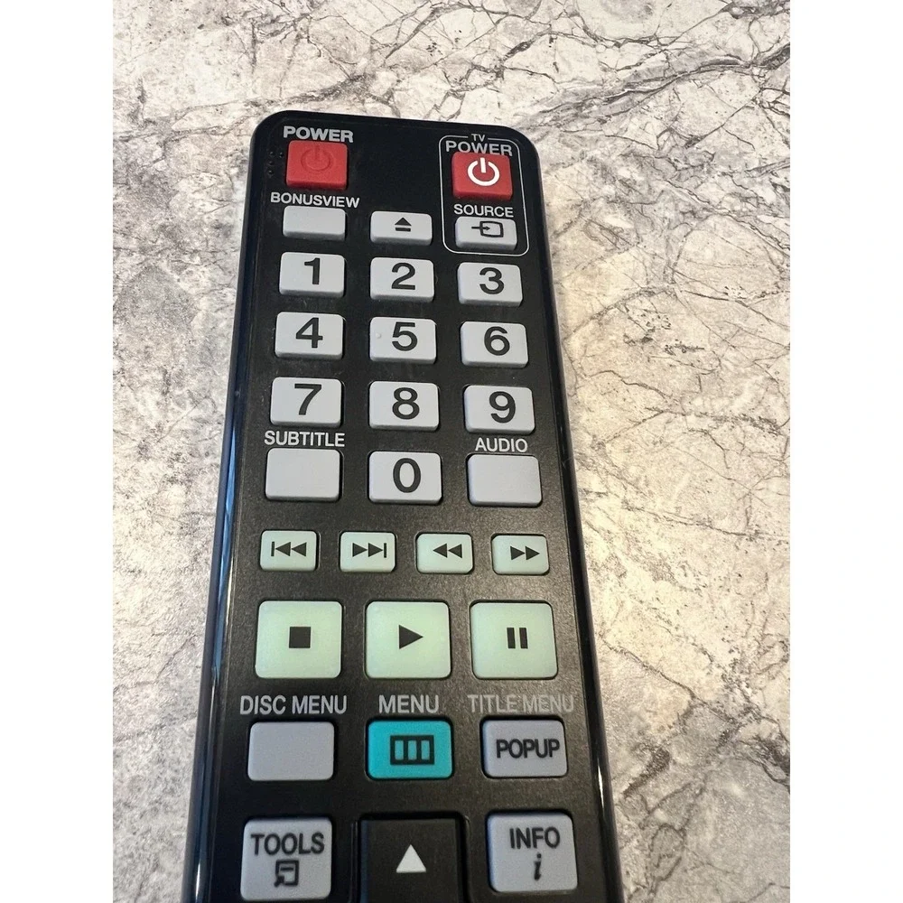 Genuine Samsung AK59-00123A TV Blu-Ray Remote Control Netflix Smart Hub Tested